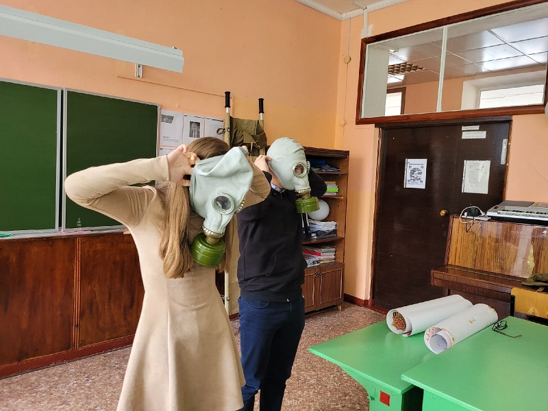 Урок, посвящённый &amp;quot;Дню гражданской обороны&amp;quot;.